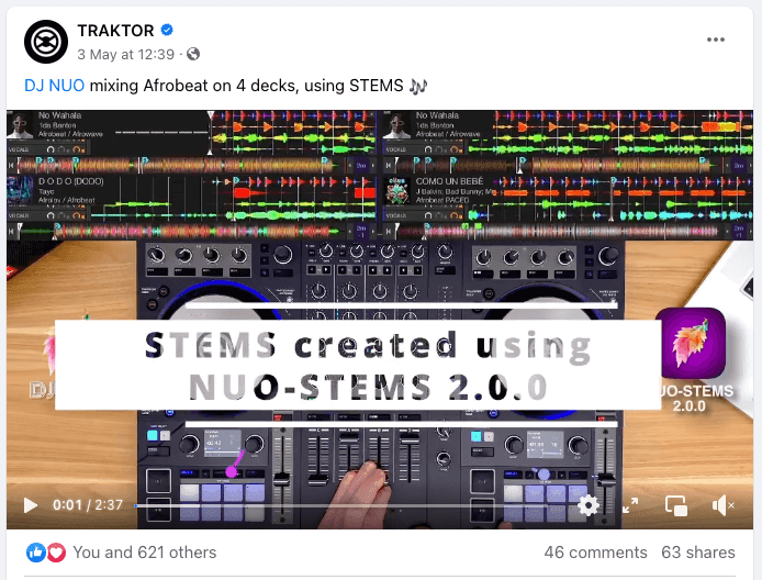 Traktor Pro official mention - Afrobeat