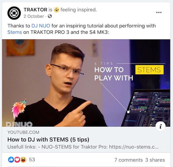Traktor Pro official mention - Tips